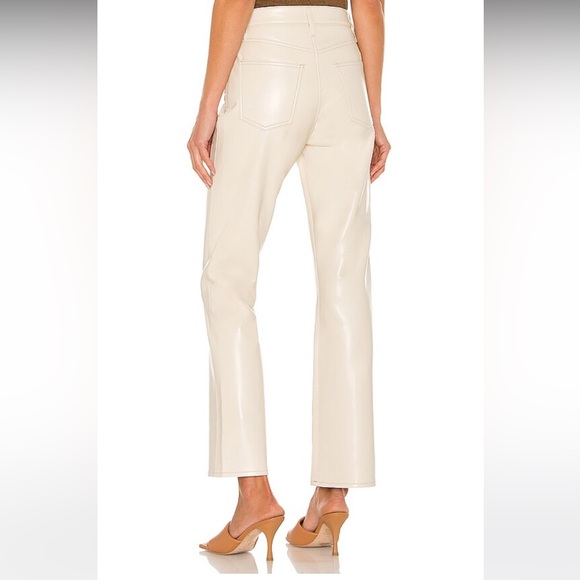 AGOLDE| NWT Leather Relaxed Boot Pant NWT - Picture 3 of 3